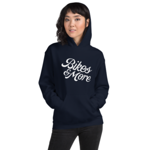 Bikes and More Script Logo Unisex Hoodie